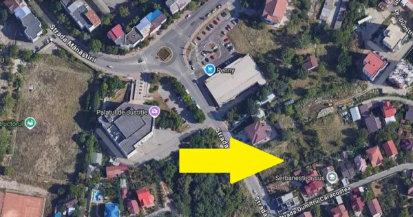 Teren intravilan 1838 mp, D=18,54m, str.Manastirii nr.7D, ultracentral