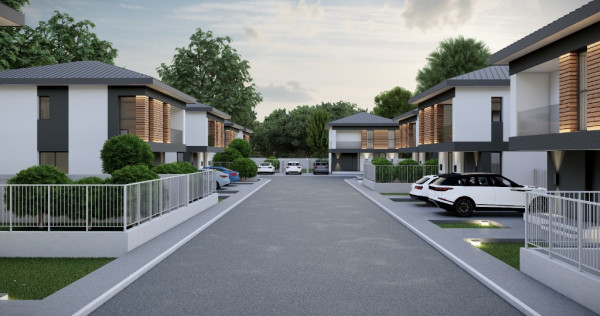 Complex de vile | P+1E | 4 camere | 200 m fata de bulevard