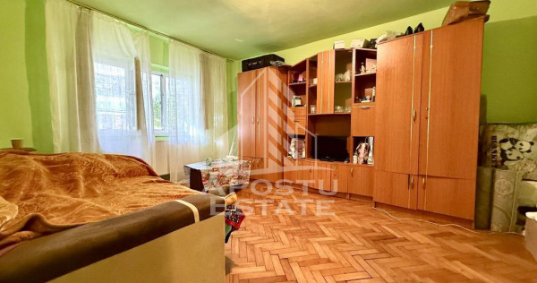 Apartament cu o camera, parter, centrala proprie, zona Fr...