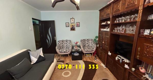 - Apartament 3 camere confort 1 decomandat, Buzaului.