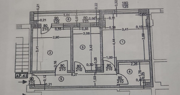 Apartament 2 camere decomandat, mobilat si utilat, Strada Binelui