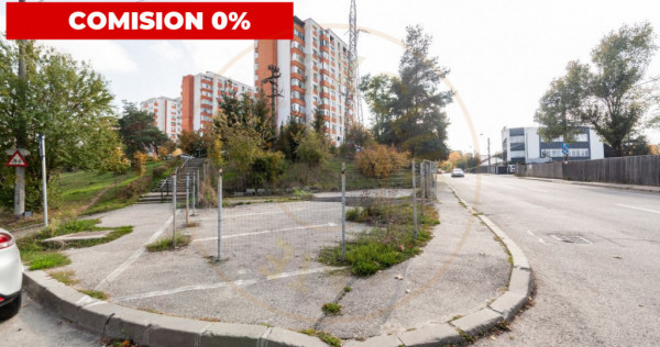 Teren stradal pe colț - Ideal afacere - front stradal mare