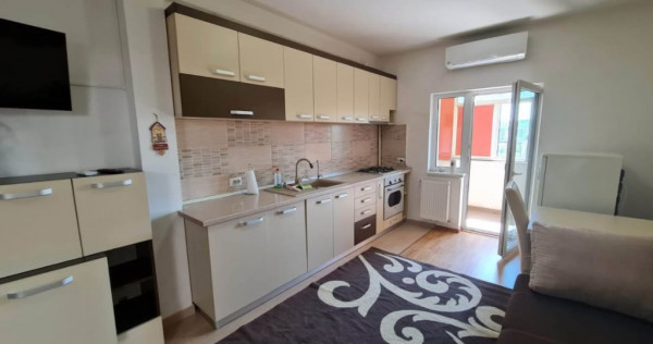 Apartament cu 2 camere, open-space, Bucium