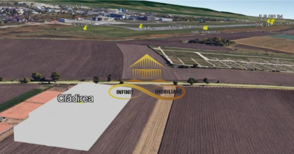 Teren industrial de vanzare in Bacau zona RAR