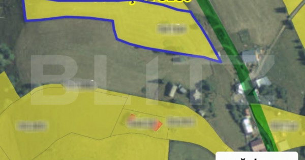 Teren parcelabil, front la strada, 8691mp, utilitati in zona