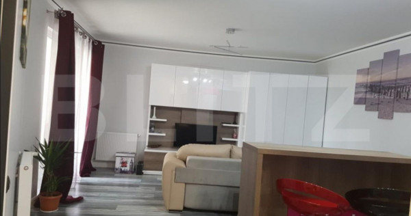Apartament 2 camere, 54 mp, modern, mobilat, zona Platinia