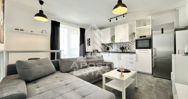 Apartament cu 1 camera complet mobilat si utilat in Giroc...