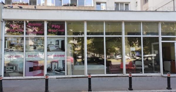 Spatiu comercial de inchiriat, deschidere generoasa la bulev