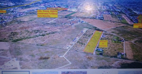 Proprietar 2 parcele teren alaturate fiecare 780 mp2 in Mosnita Noua