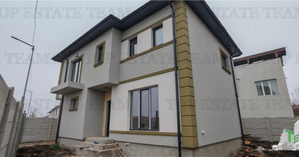 Vila cocheta, moderna, cu 4 camere si curte generoasa, toate