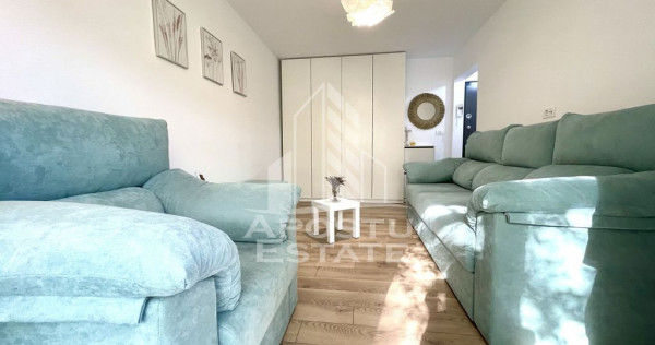 Garsoniera renovata, la prima inchiriere, etajul 1, zona ...