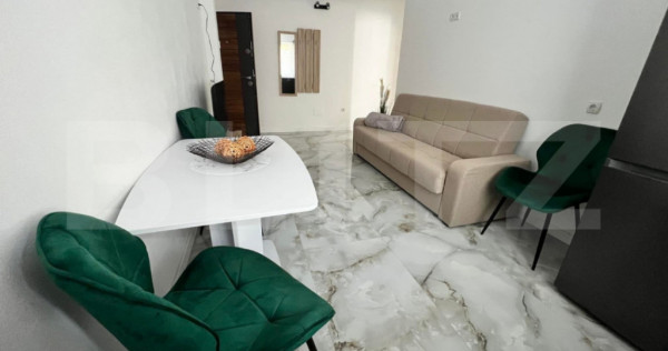 APARTAMENT 2 CAMERE MODERN/COMPLET RENOVAT/MOBILAT/UTILAT