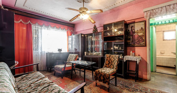 Apartament cu 2 camere spatios la etajul 3, Comision 0%