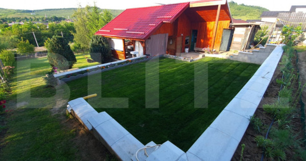 Cabana cu teren generos, 1824 mp, acces din 2 străzi – Li