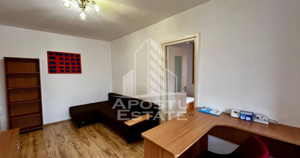 Apartament 2 camere,etaj 3,centrala proprie,zona Dacia
