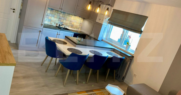 Apartament mobilat si utilat, lift, parcare subterana, zona