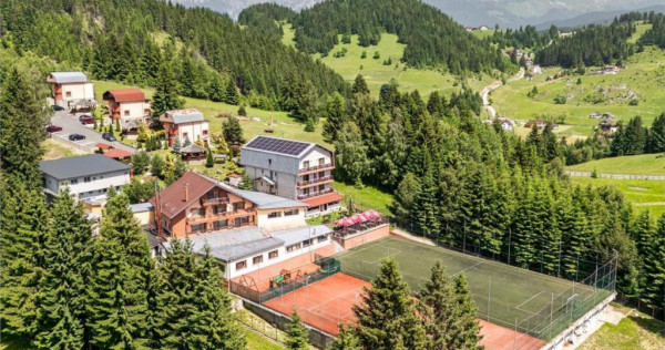 Complex turistic cu privelisti picturale,apa curativa,aer pu