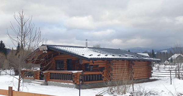 Vand cabana lemn rotund la munte Panaci, Suceava