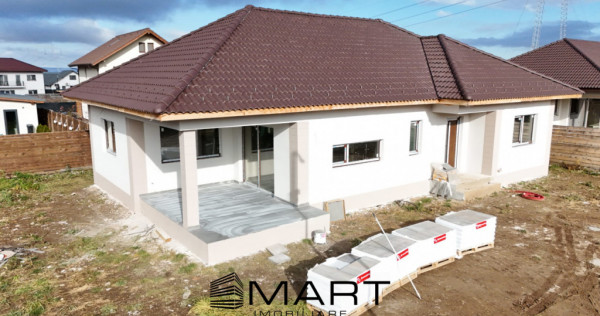 Casă Individuală modernă – 3 Dormitoare, Pod Mansardabi