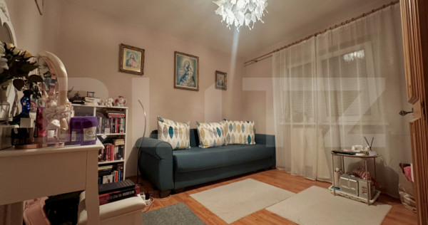 Apartament PB 2 camere, mobilat și utilat, etaj 1, parcare