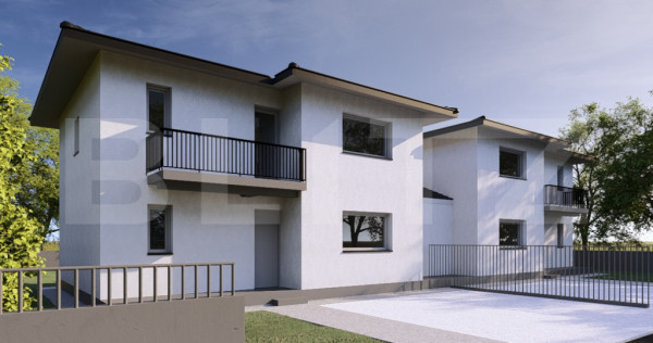 Duplex cu 4 camere, 100 mp, zona Miroslava