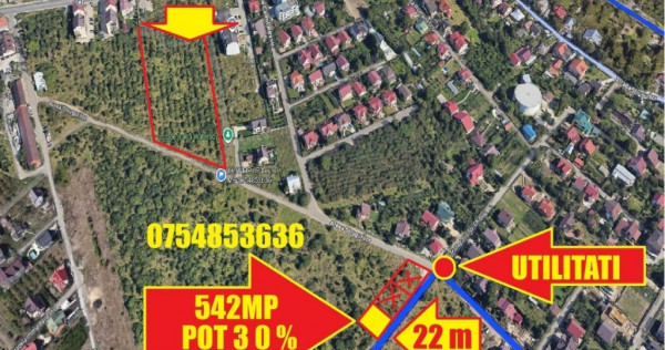 Galata-Kaufland din Șoseaua Iași Voinești, teren 542 MP-FULL