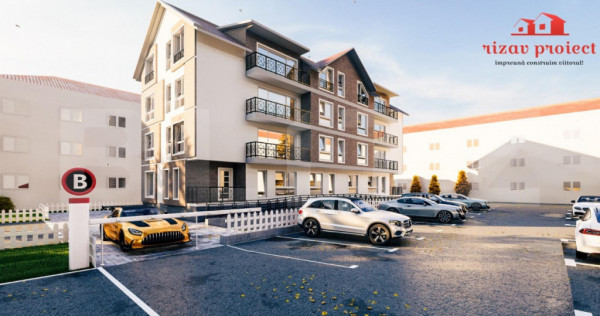 Apartament 3 camere, finisat lux, bloc nou, zona Spitalului