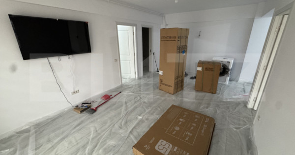 Apartament cu 2 camere nou, semidecomandat, 59,5 mp utili, V