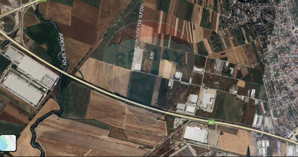 Teren Industrial 3ha/ Autostrada A2 Km 23/Dubla deschidere