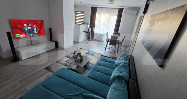 Apartament cu 3 camere, 78 mp, cu 2 balcoane si 2 parcari, i