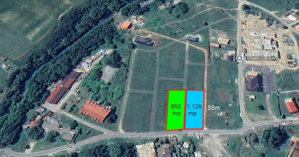 Teren intravilan &icirc;n S&acirc;ntămăria-Orlea 955mp