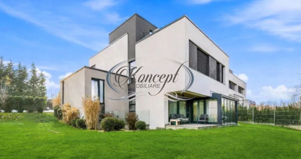 Casa smart, exclusivista, la inceputul strazii Fagetului