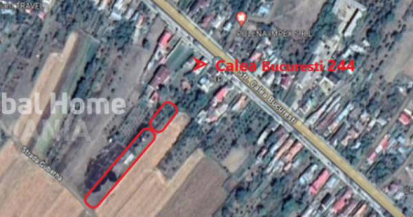 Teren intravilan 2387mp | Intre Cal Bucuresti si Str Guberna