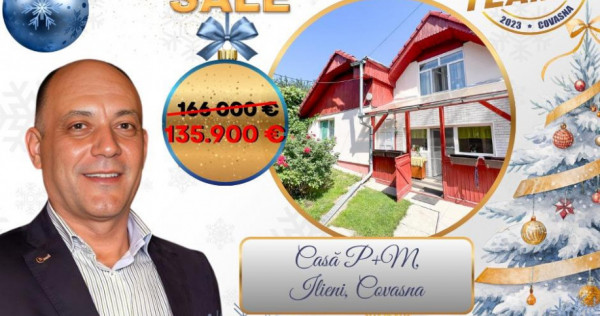 Casa armonios compartimentata, 834 mp teren, Ilieni, Covasna