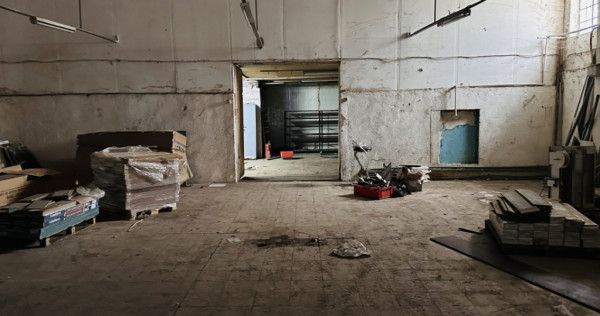 Hala industriala &icirc;n Bragadiru, 600 mp , 1380 mp curte