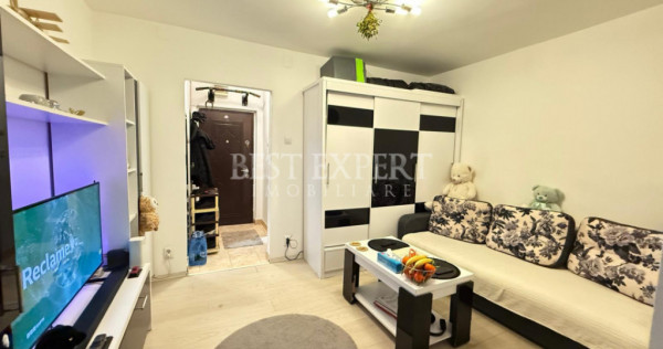 Garsoniera Complet Mobilata si Utilata -Gata de Mutat