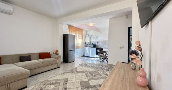 Apartament 2 camere cu teren si garaj pe sos. Buc-Magurele