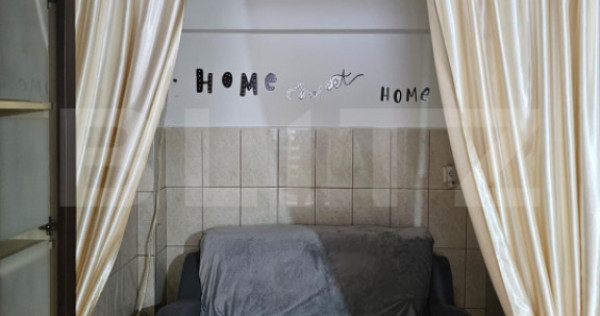 Apartament 1 camera, 27 mp, Centrala proprie