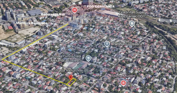 Casa / Teren ideal dezvoltare imobiliară I Bucurestii Noi