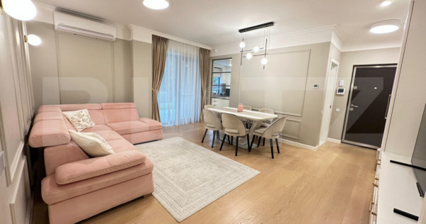 Apartament 3 camere, ultrafinisat,75 mp,+gradina 98 mp+parca