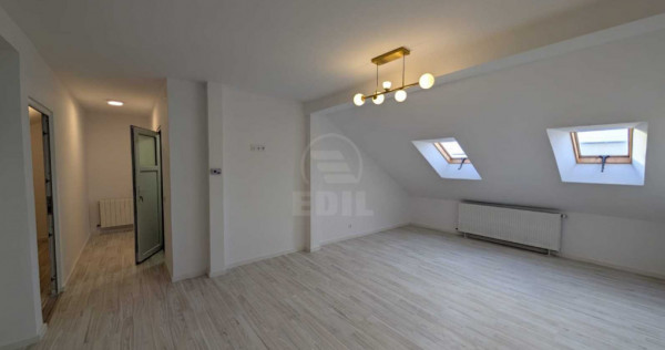 COMISION 0% Mansarda de 4 camere, zona centrala, Floresti!!!