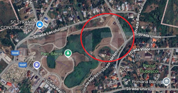 Teren intravilan, 3300 mp, parc Baicoi, zona Marasti