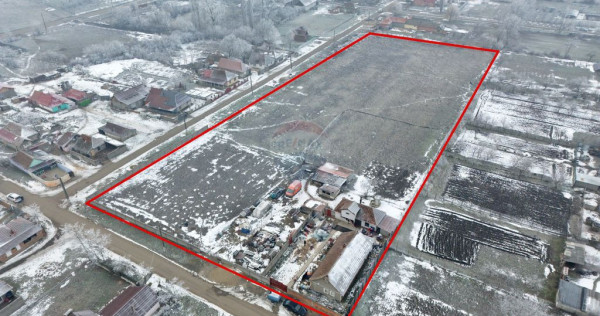 Teren intravilan de v&acirc;nzare 11.971 mp, Șimand, jud. Arad