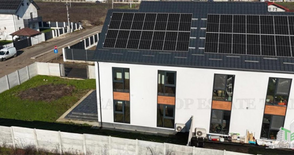 Vila premium cu panouri fotovoltaice la 15 minute de capital