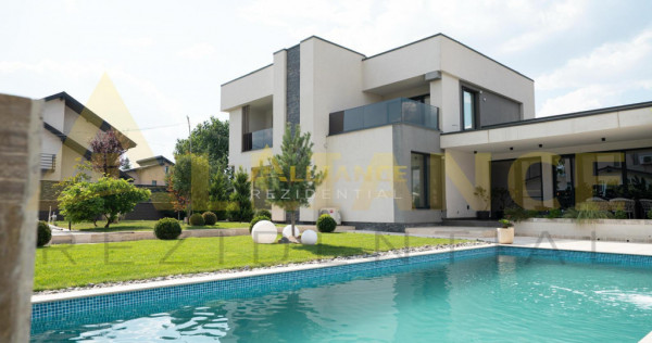 Vila de lux P 1E - 5 camere 5 bai dressing - 850mp teren