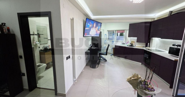 Apartament 2 camere, 43 mp, gradina 99 mp, 2 parcari, zon...