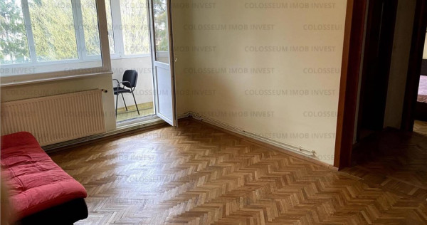 Apartament 2 camere, confort 1, mobilat, utilat, balcon, zona Astra!