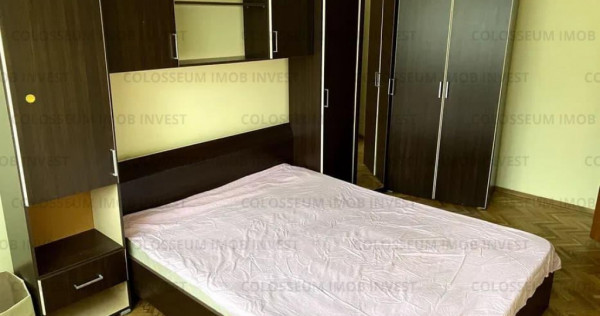 Apartament 2 camere, confort 1, mobilat, utilat, balcon, zona Astra!