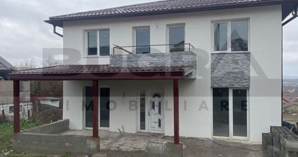 Casa moderna de 150mp, teren 400mp, semifinisata, Apahida