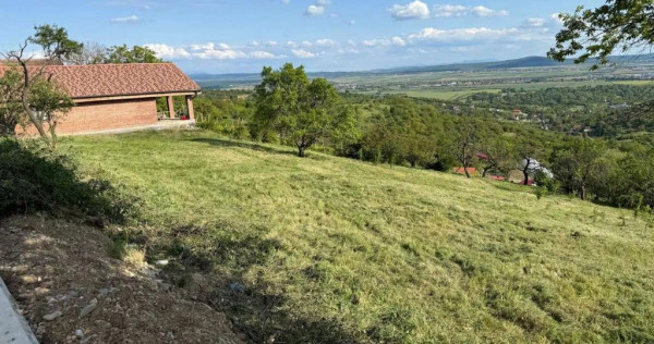 Teren intravilan 1110mp &ndash; Gheorghe Doja | Panoramă superbă